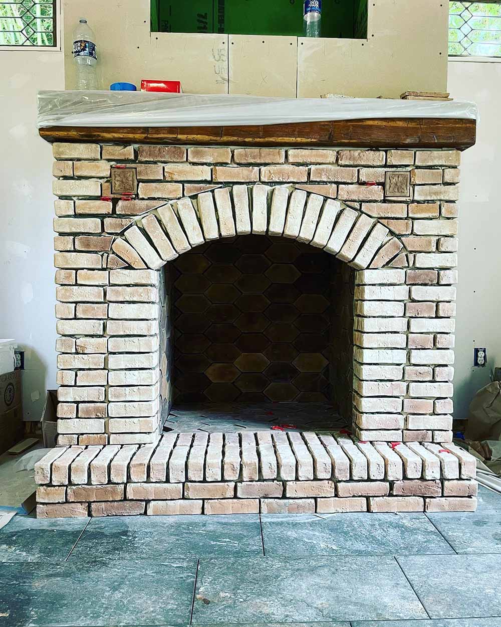 Fireplace renovation by Hothouse Construction